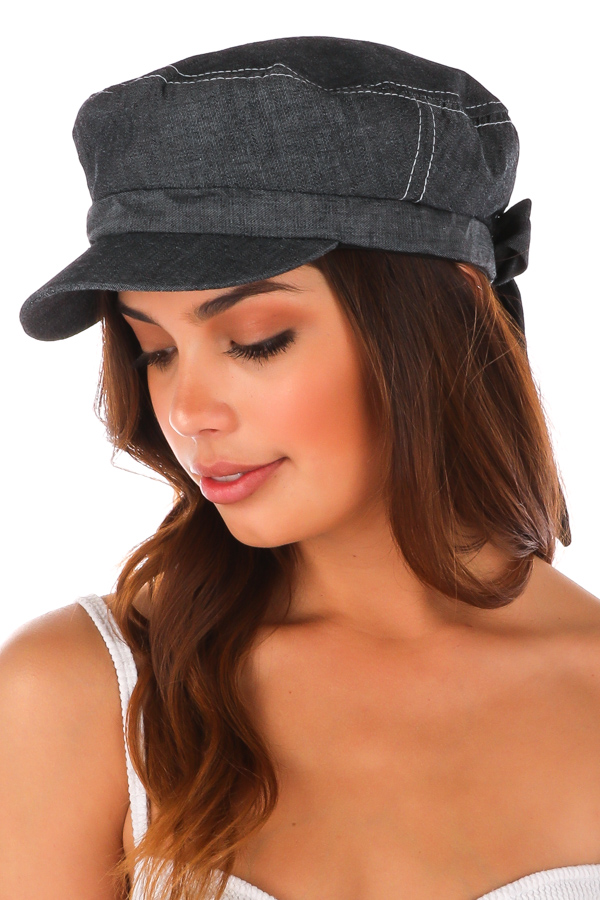 Dana Denim Cap Hats