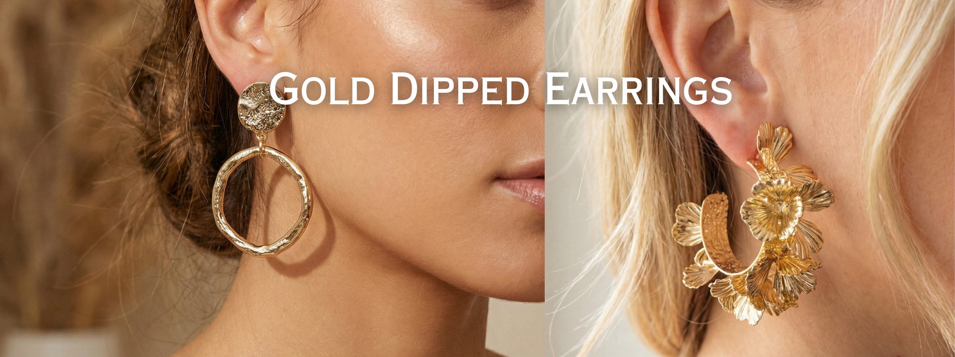 Gold Dipped Earrings