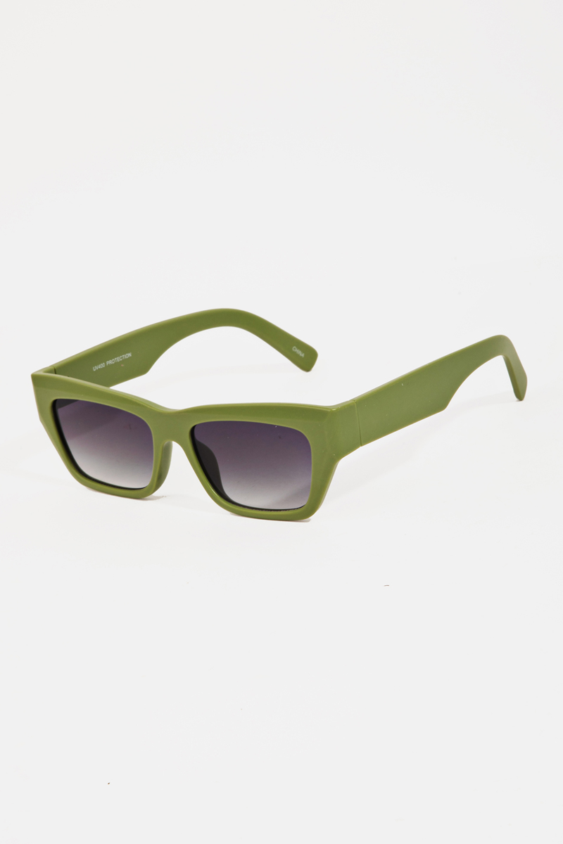 Rectangle Frame Sunglasses Set