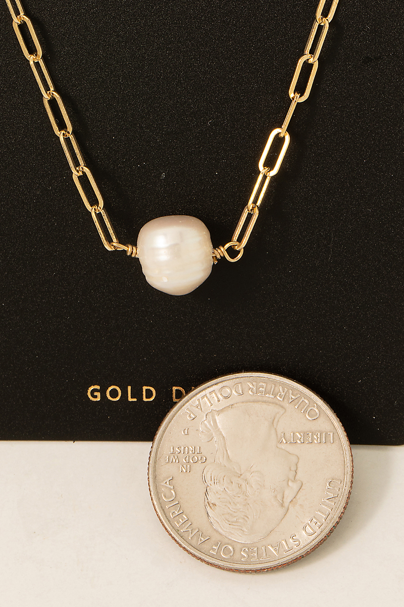 Pearl Necklace with Ball