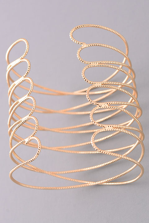 Cage Rib Open Cuff. - New Arrivals