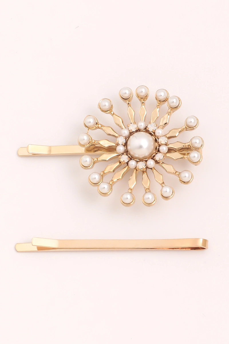 アクセサリー HARI8 Pearl Sun Hair Pin Set - Hair Accessories