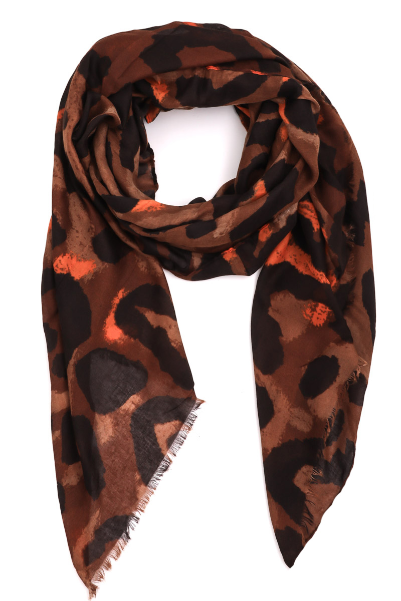 Animal print window scarves jerseygaret