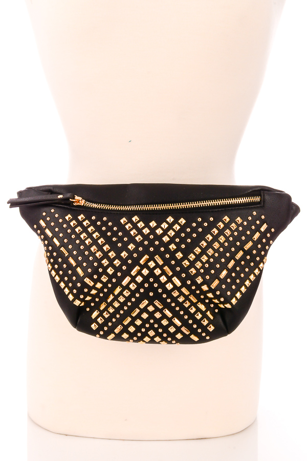 studded fanny pack