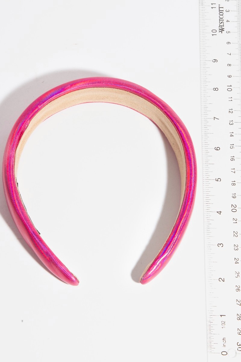Light And Dark Pink Satin Head Band Set - Hair Accessories
