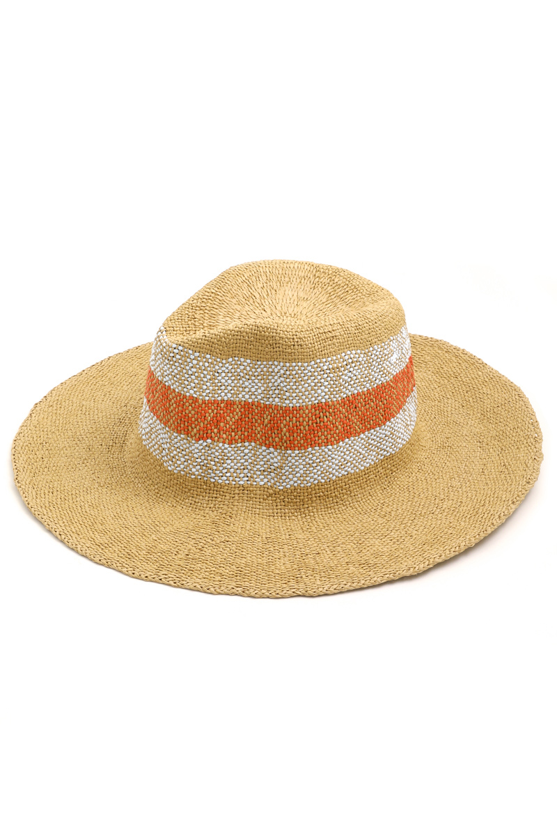 Vivid Glow Straw Sun Hat - Straw Hats