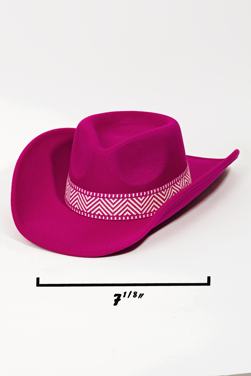 Chapeau de cowboy marron imitation cuir adulte - Déguisements cadeaux pas chers | Boutique