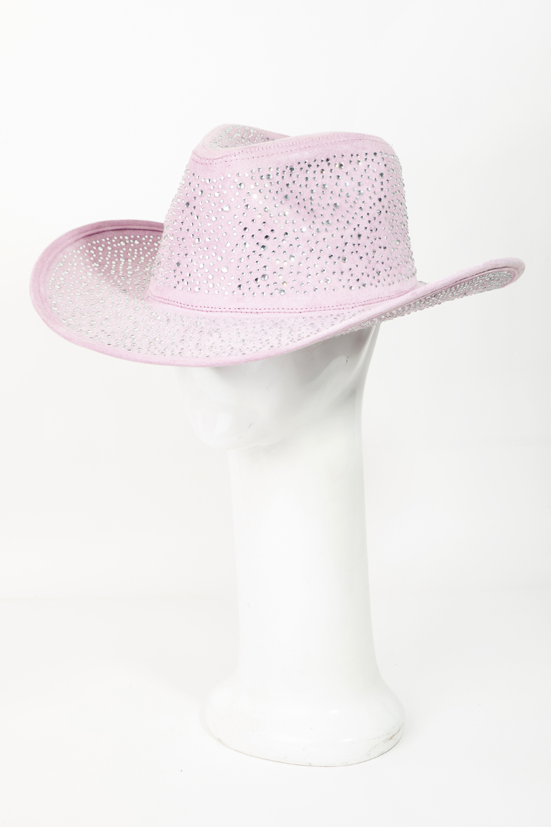 Denim Rhinestone Cowboy Hat