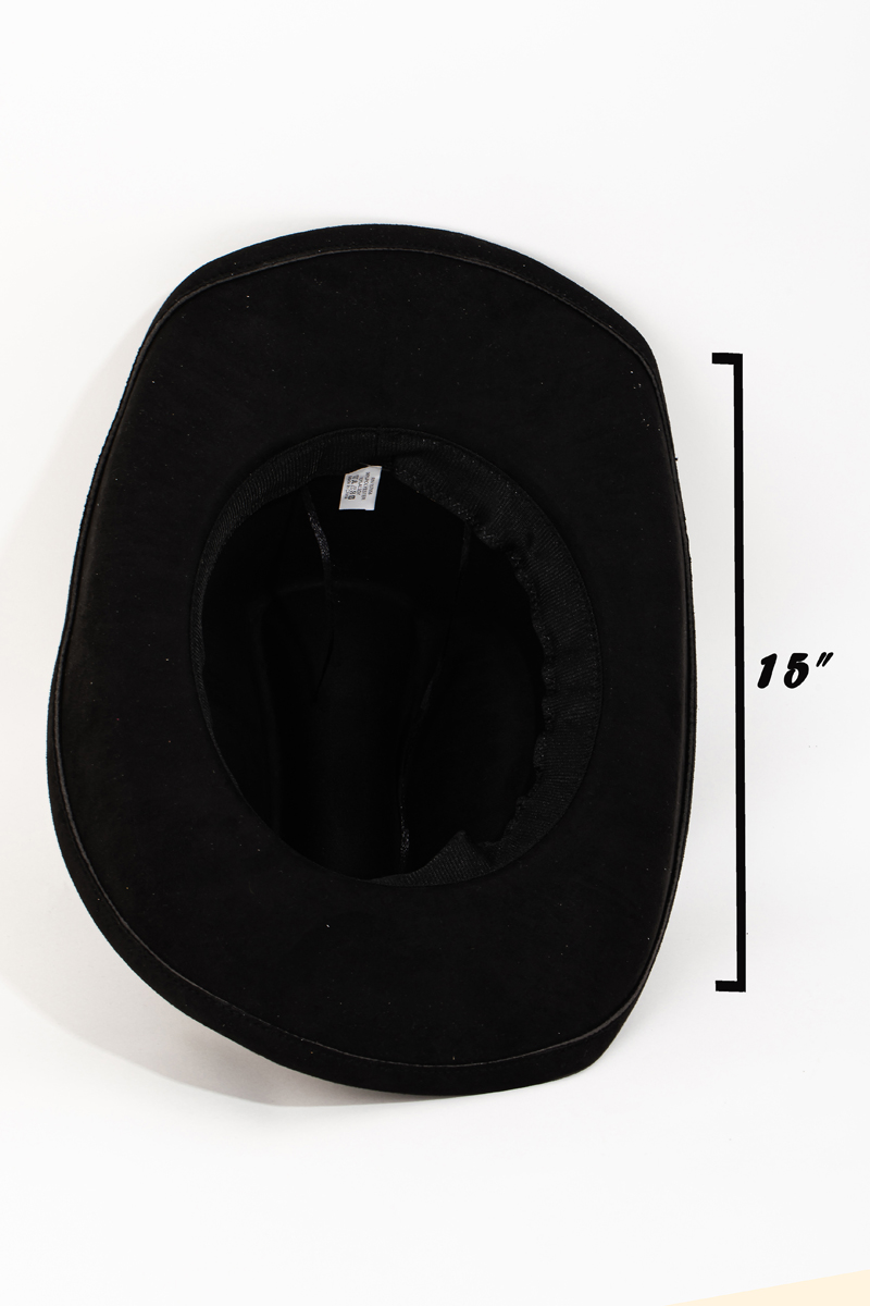 Concho Disc Chain Cowboy Hat