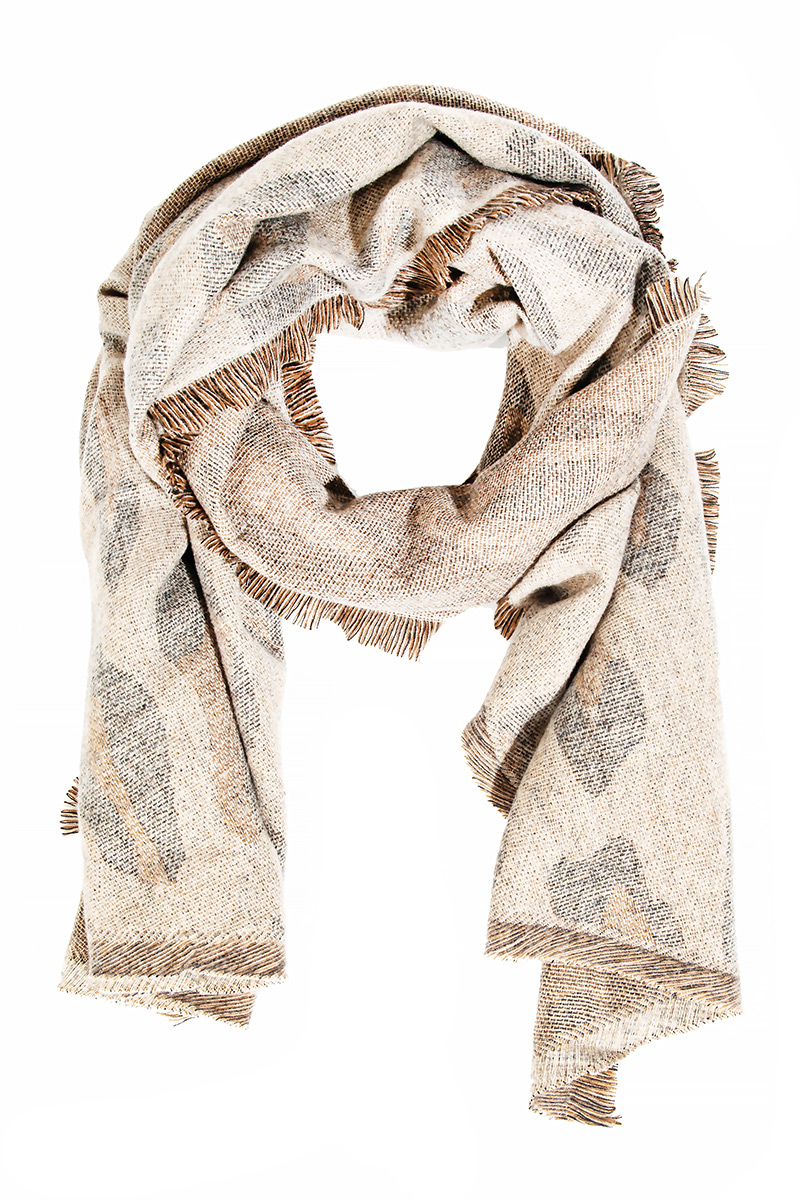 Animal print window scarves sngaret