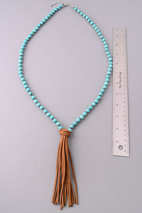 Imitation Pearl Bib Necklace Set