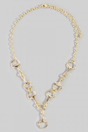 Mixed D Link Chain Necklace