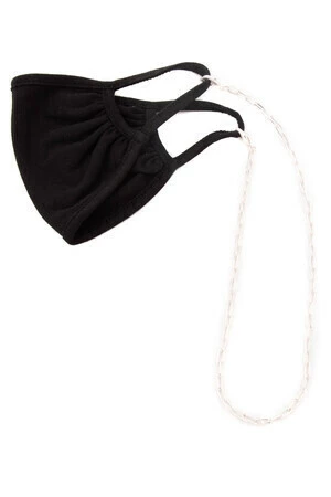 Lobster Clasp Chain Strap Mask Necklace
