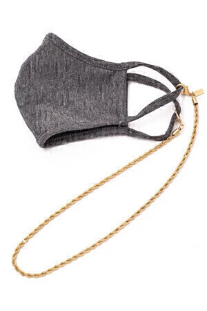 Rope Chain Mask Necklace