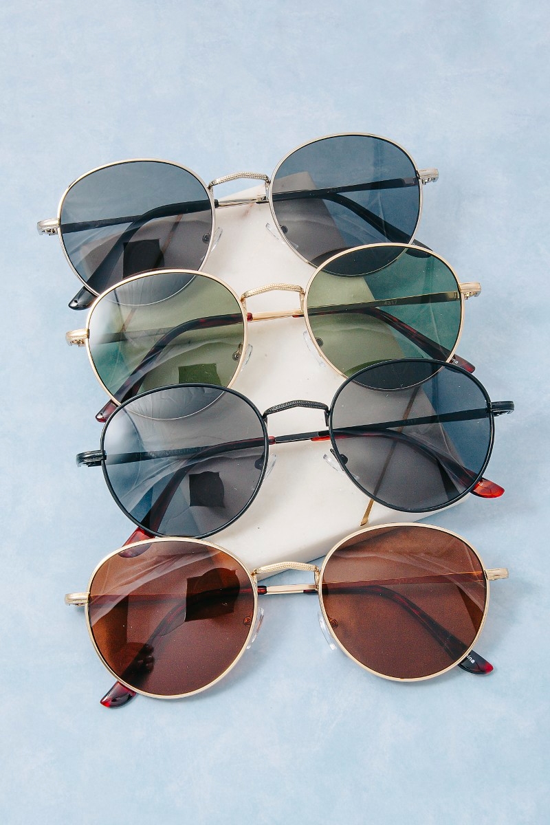 Thin Retro Fashion Sunglasses