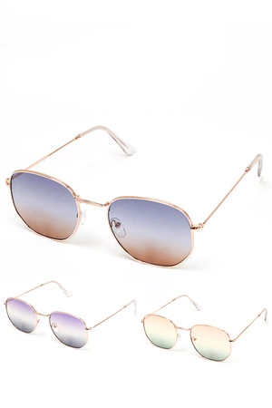 Thin Mirror Lens Sunglasses