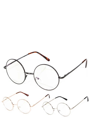 Blue Light Round Fashion Sunglasses