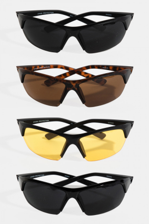 Bottomless Tortoise Sunglasses Set