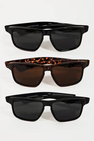 Twelve Piece Tortoise Sunglasses Set