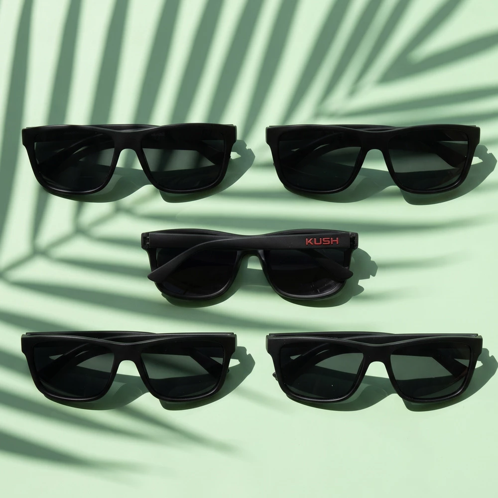 Classic Square Frame Everyday Sunglasses
