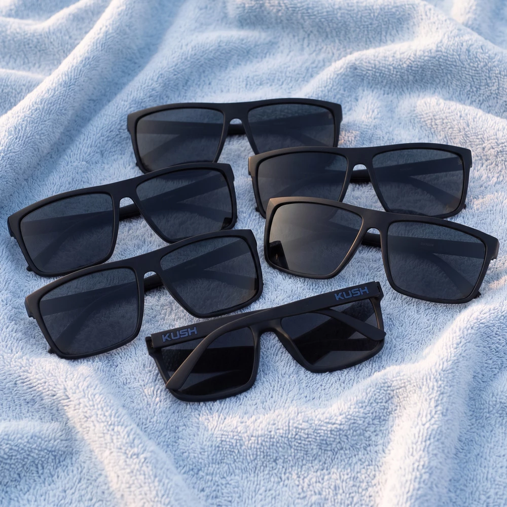 Bold Flat Top Square Sunglasses