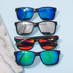 Textured Temple Sport Wrap Sunglasses