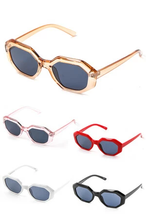 Tortoise Octagon Fashion Sunglasses