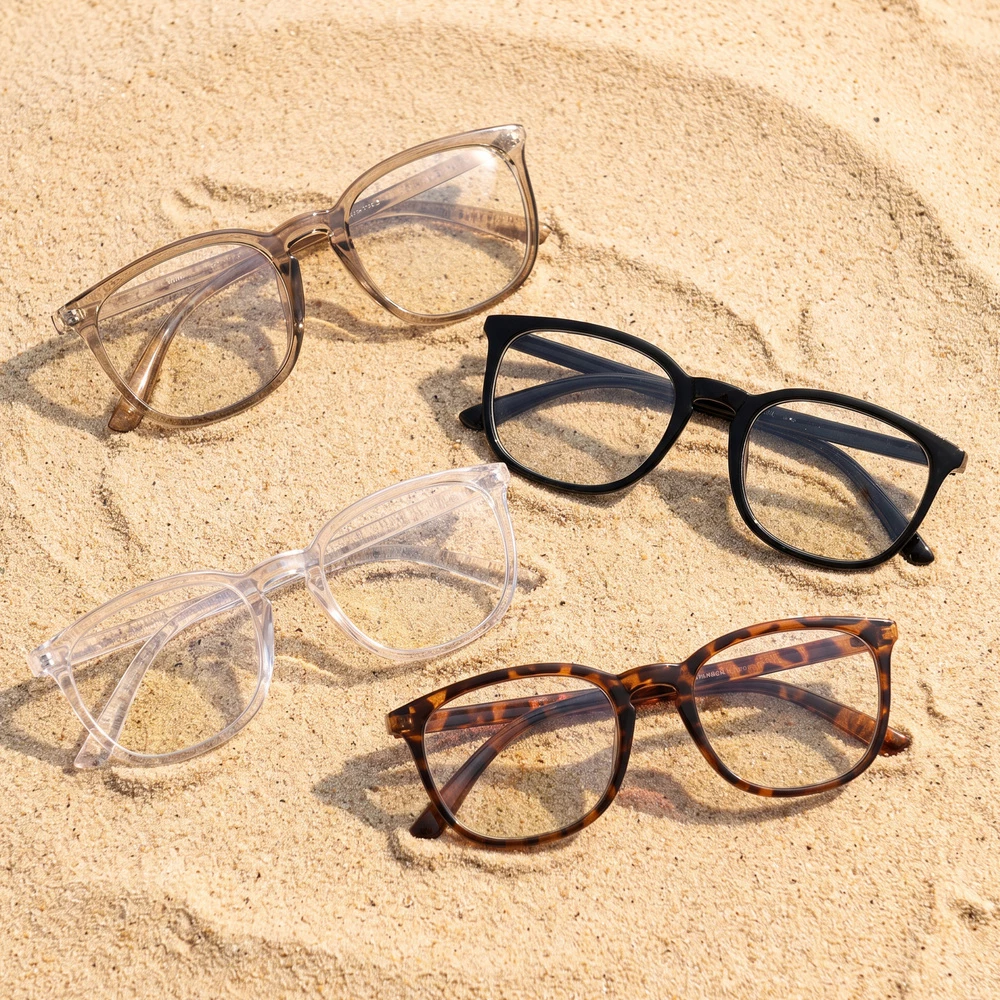 Slim Round Square Blue Light Glasses