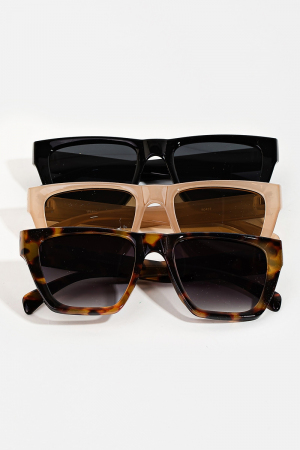 Tortoise Frame Assorted Sunglasses Set