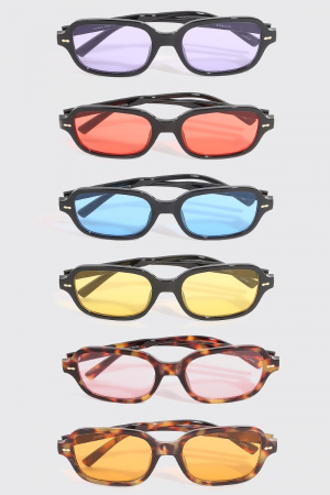 Colored Lens Assorted Sunglasses Set