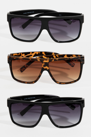 Assorted Tortoise Fashion Sunglasses Set