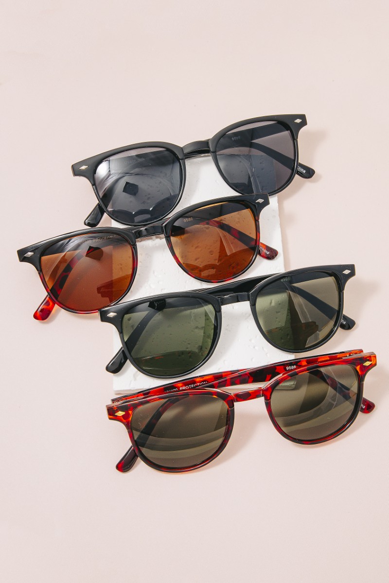 Acetate Frame Assorted Sunglasses