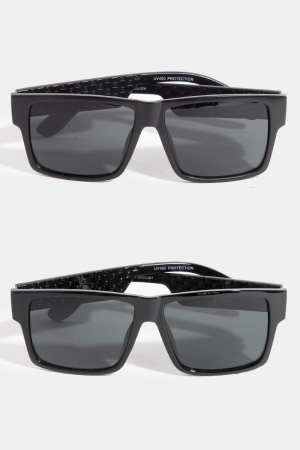 Simple Square Frame Sunglasses Set