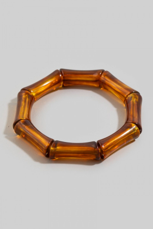 Acrylic Bamboo Elastic Bracelet