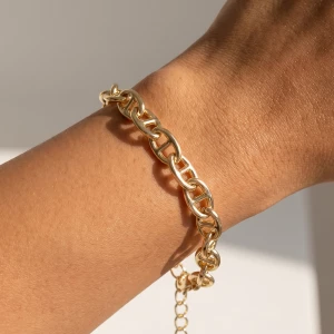 Chunky Mariner Anchor Link Chain Bracelet