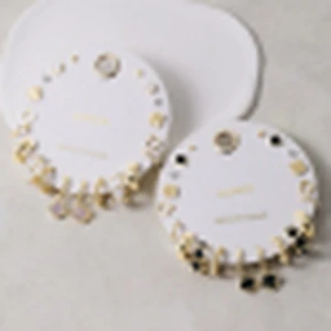 Clover Charm Stud And Hoop Earring Set