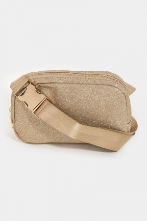 Fame Multi Grommet Belt Strap Rustic Rectangular Hand Bag main image 0