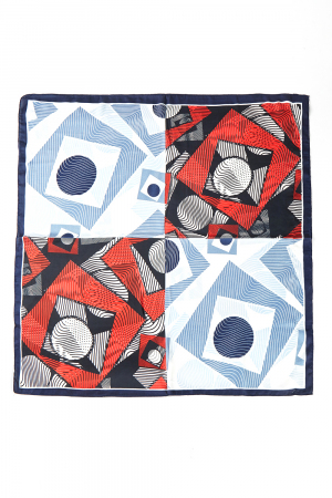 Geometric Print Bandana Scarf