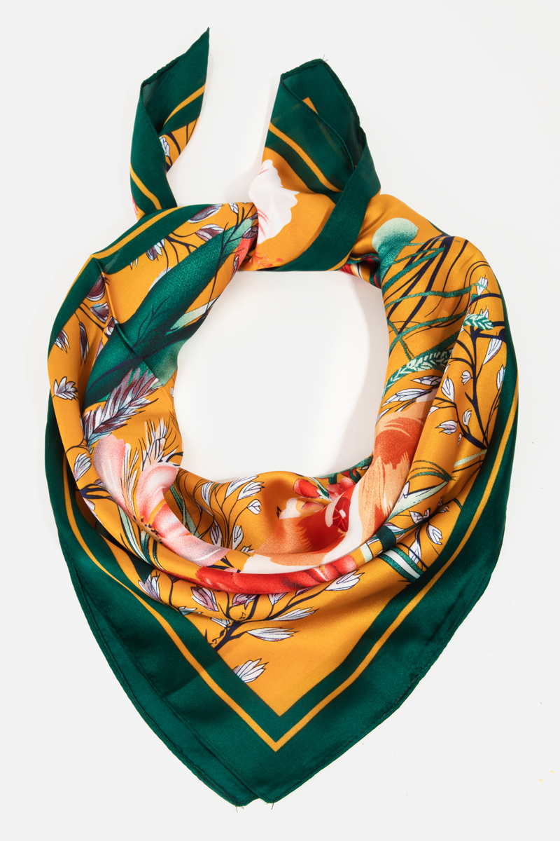 Floral Garden Print Bandana