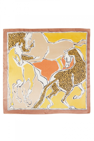 Horse Art Print Scarf