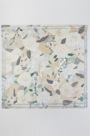 Abstract Flower Garden Square Bandana Scarf