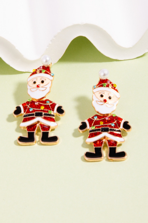 Christmas Santa Claus Earrings
