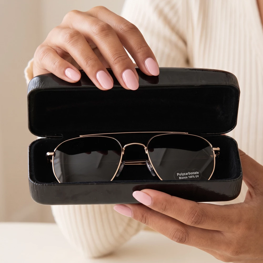 12 Pcs Hard Shell Clamshell Sunglasses Case
