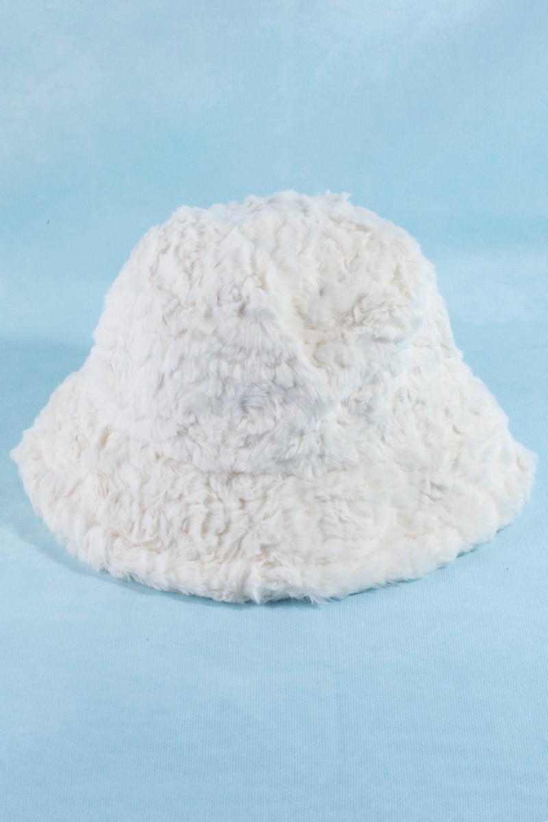 Fuzzy Sherpa Bucket Hat