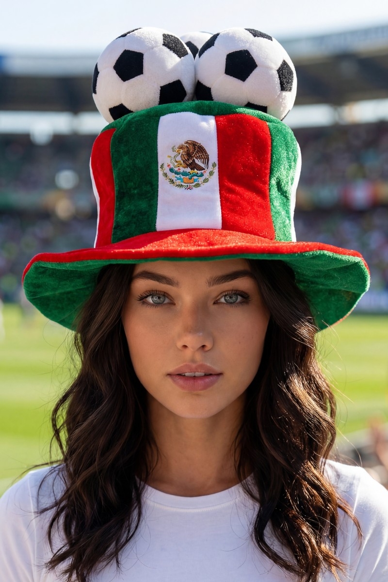 Mexico Soccer World Cup Hat