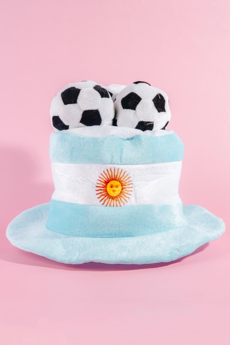 Argentina Soccer World Cup Hat