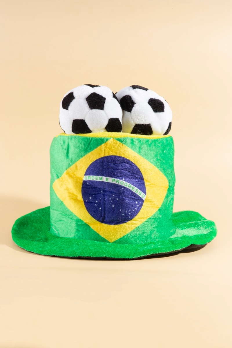World Cup Brazil Soccer Ball Hat
