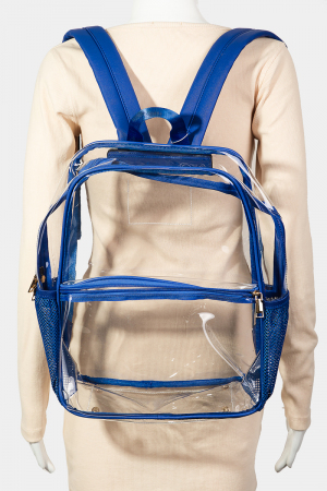 Clear Transparent Large Backpack
