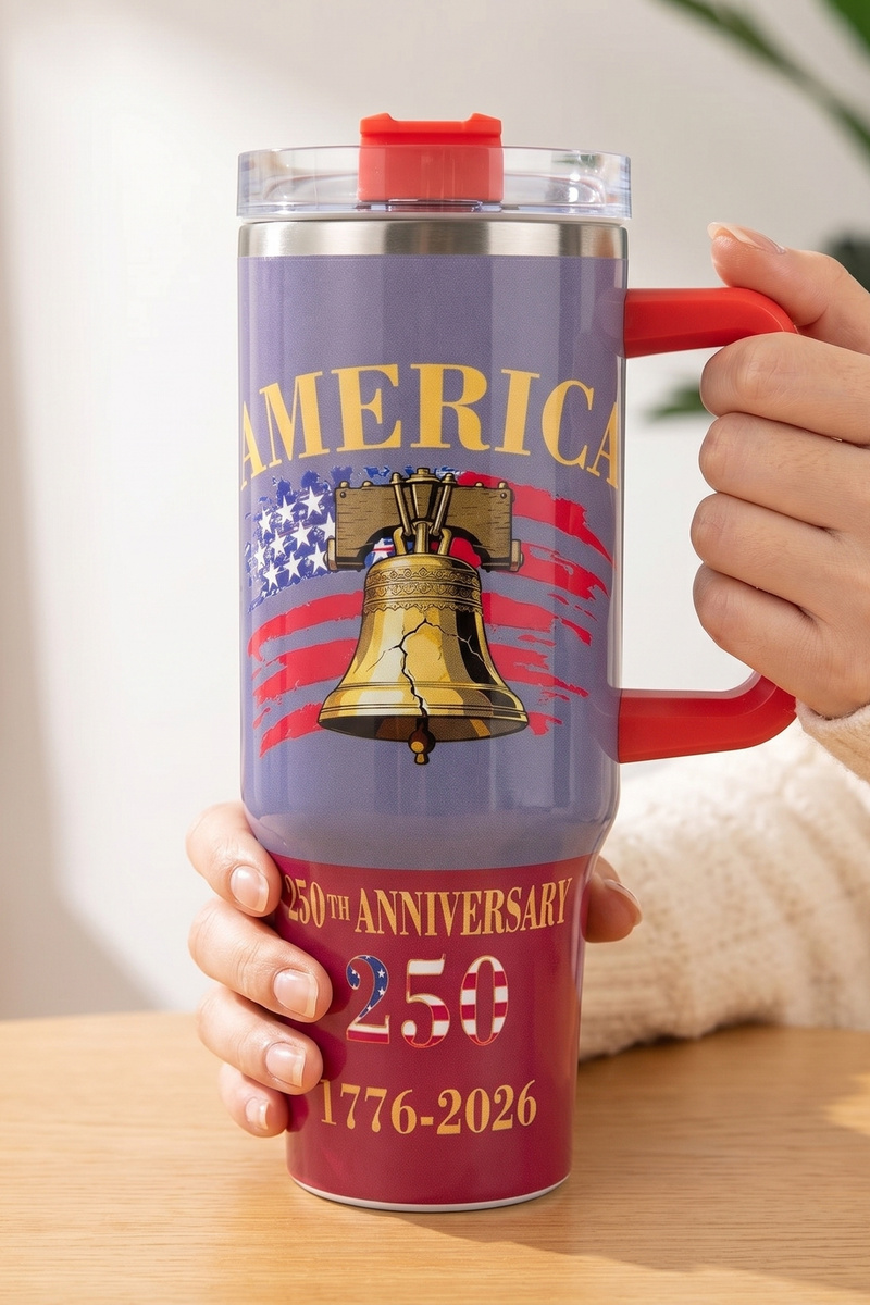 America 250Th Anniversary Liberty Bell Tumbler
