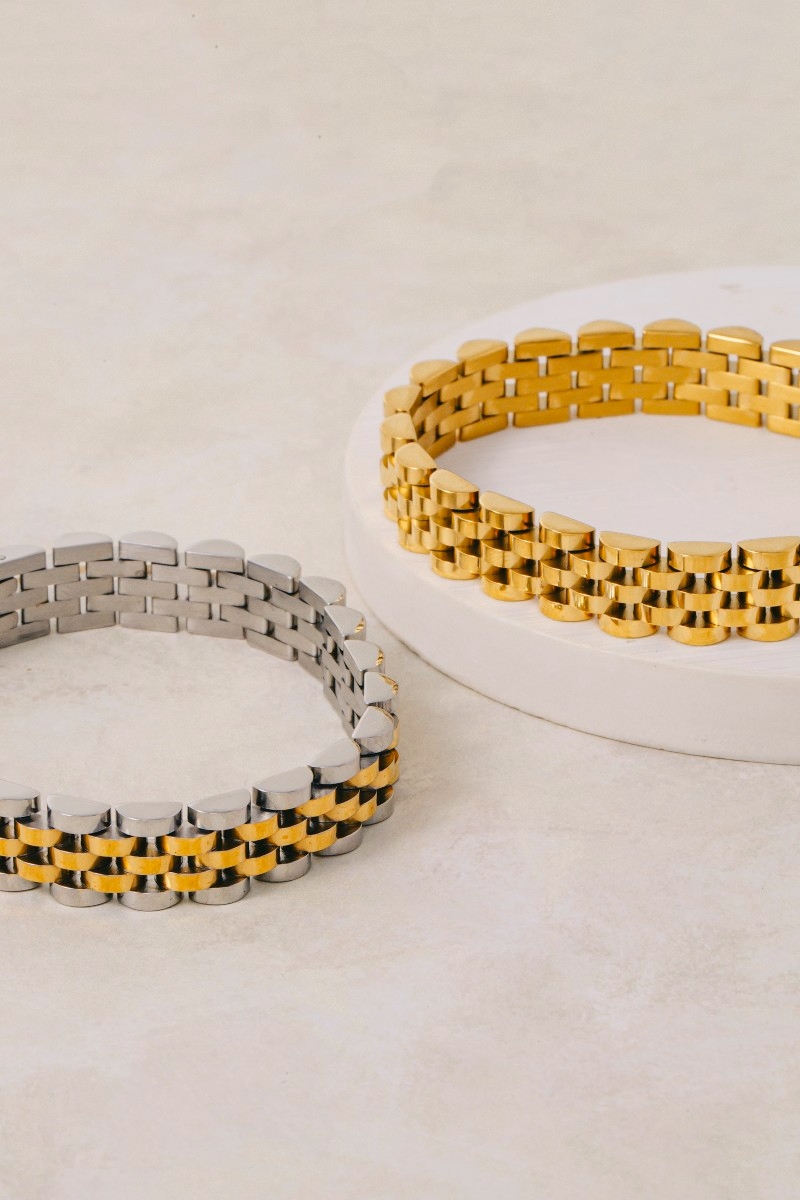 Stainless Steel Watch Chain Bracelet